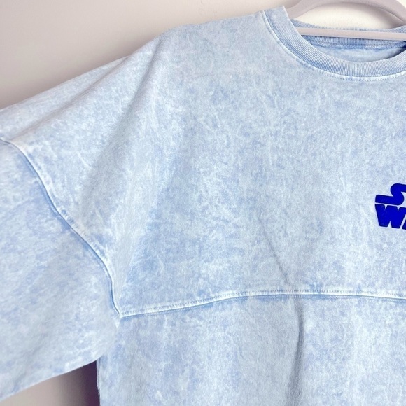 Disney Parks Spirit Jersey Star Wars HOTH Oversized Blue with Graphic - Picture 6 of 11